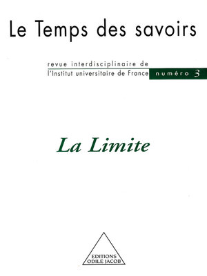 cover image of La Limite